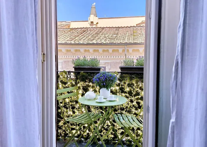 Ych-penthouse Fiammetta A Piazza Navona Apartmán Řím